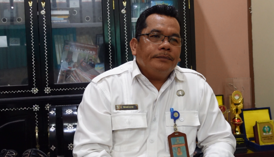 H. Maksum , Kadis Disperindag Lombok Barat